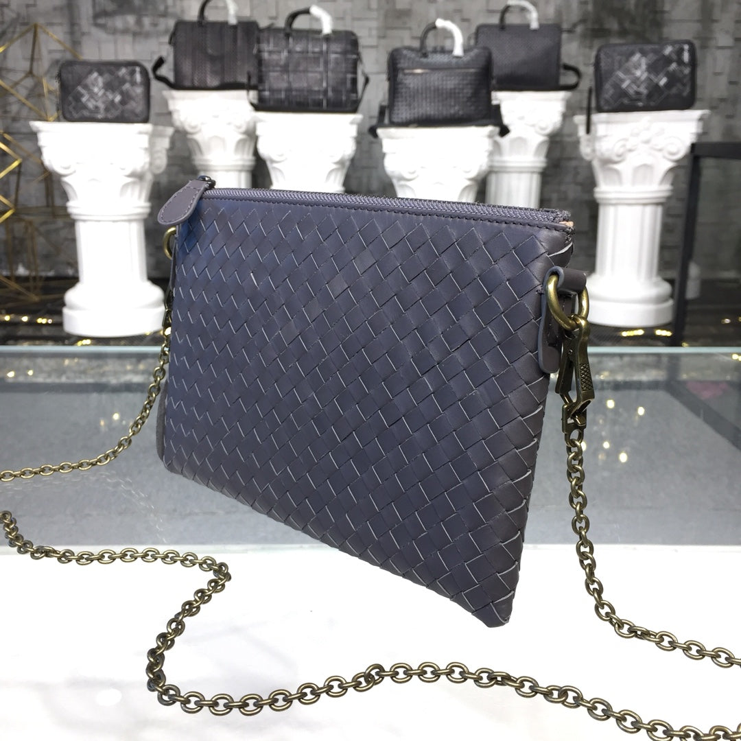 Top Quality Chain Shoulder Bag Gray, For Women, Women’s Bags 9.6in/24.5cm