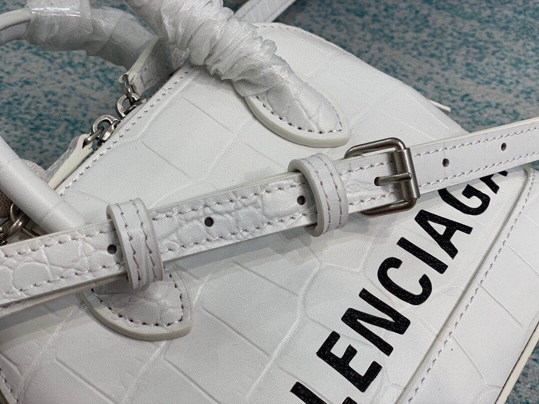 Top Quality Ville Mini Handbag In White, For Women,  Bags 4.7in/12cm