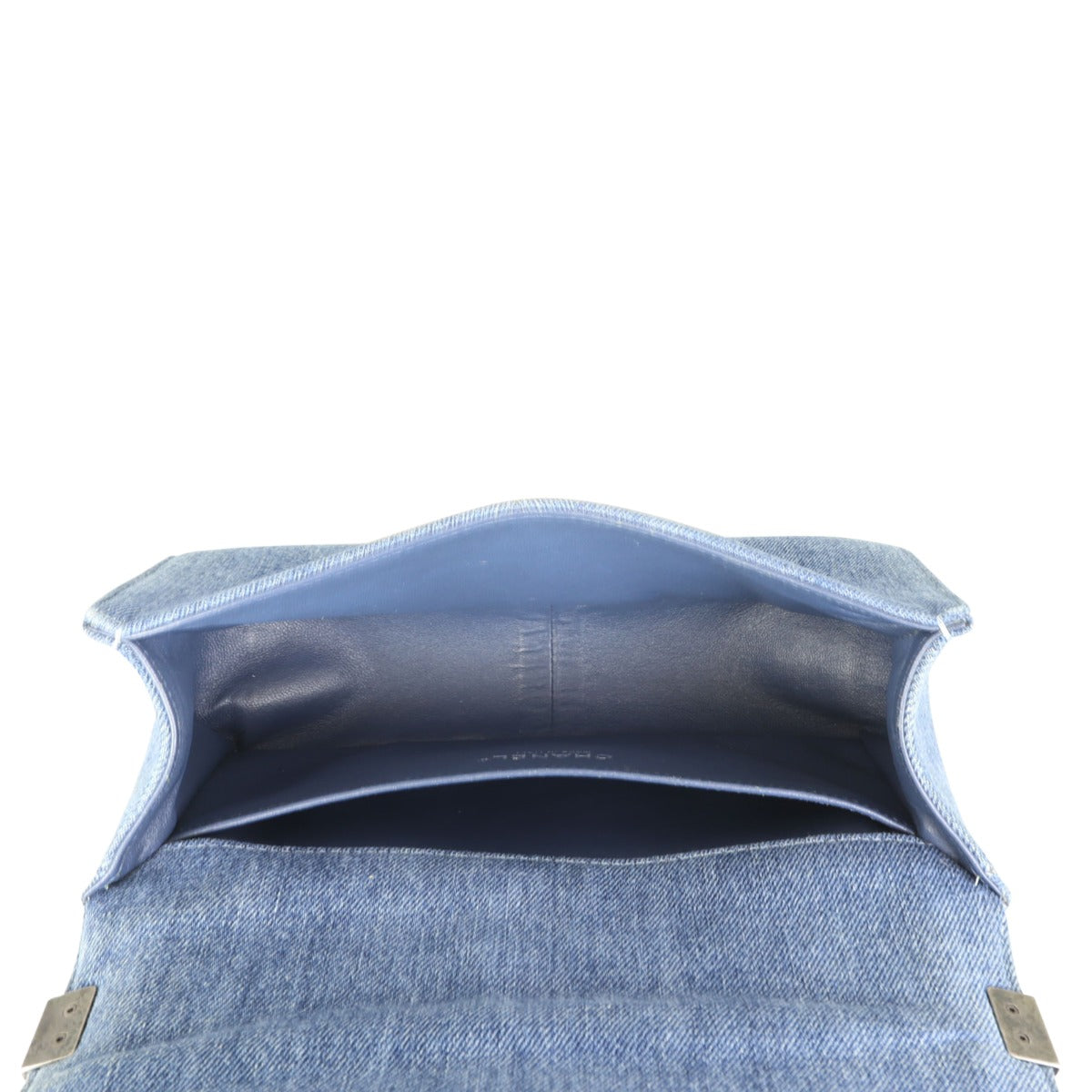 Chanel Boy Old Medium Denim | Blue