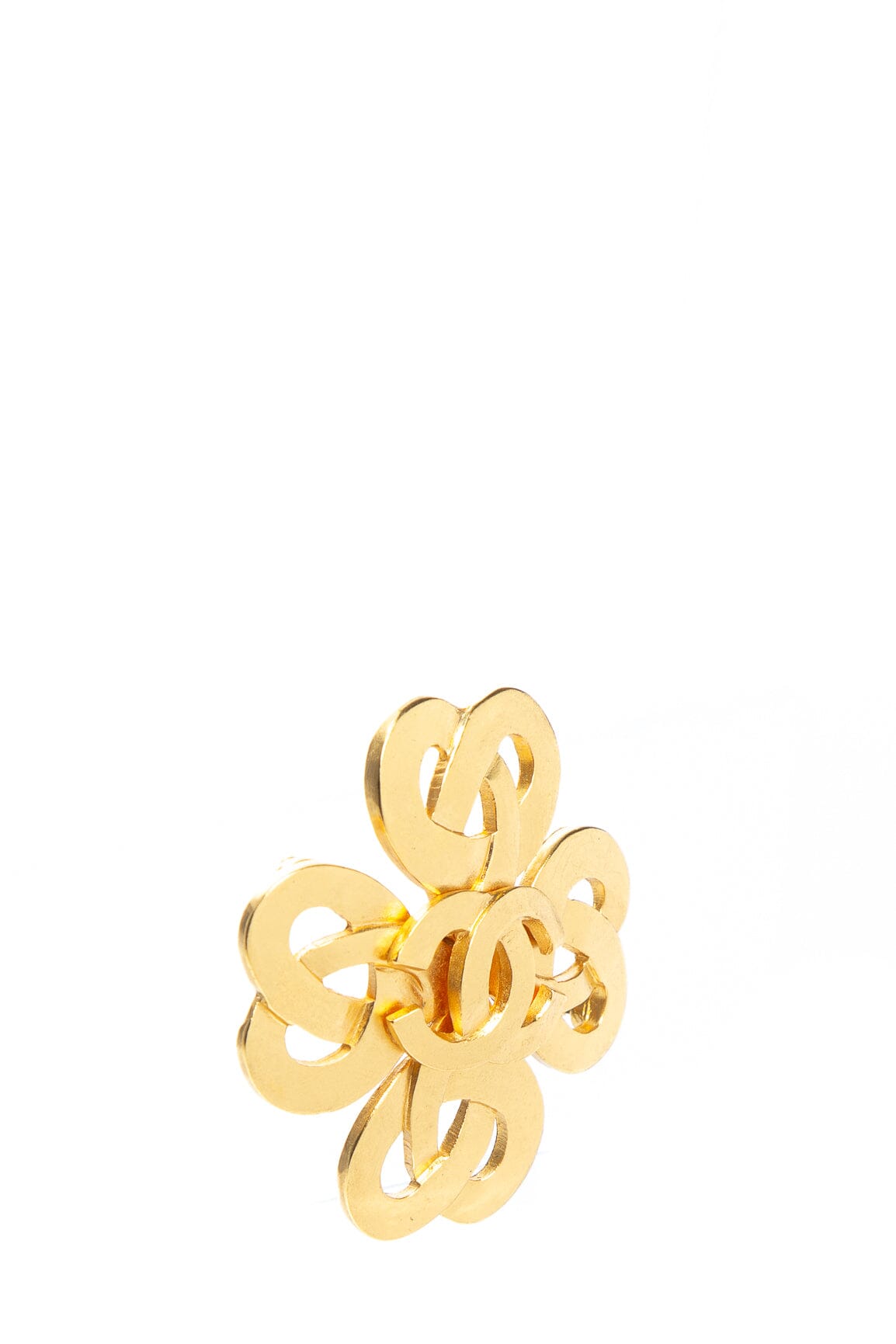 Chanel   1997 Spring Gold Brooch