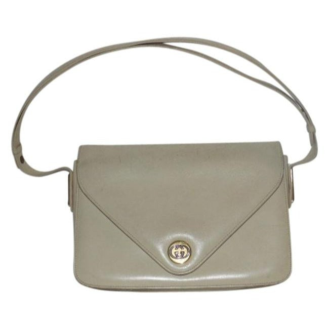 Gucci   Stone Leather Shoulder Bag