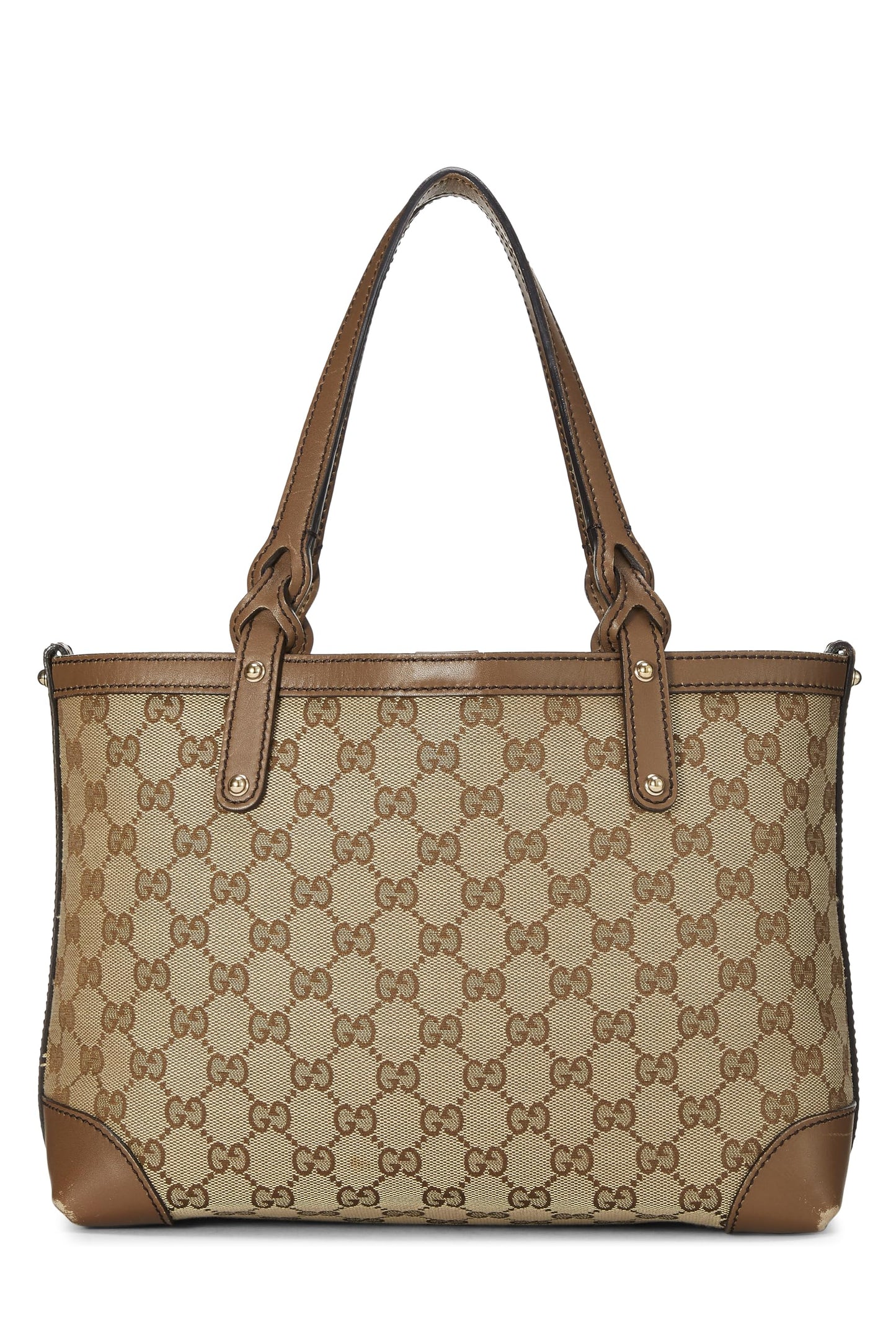 Gucci, Brown Original GG Canvas Craft Tote, Brown