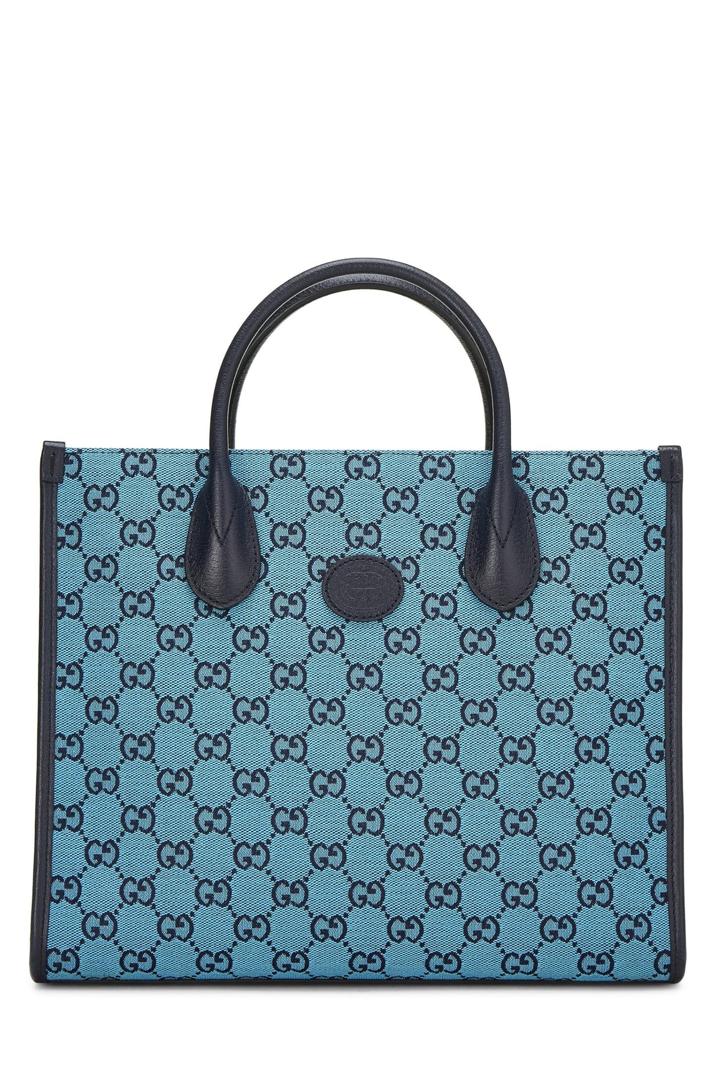 Gucci, Blue Original GG Canvas Tote Small, Blue