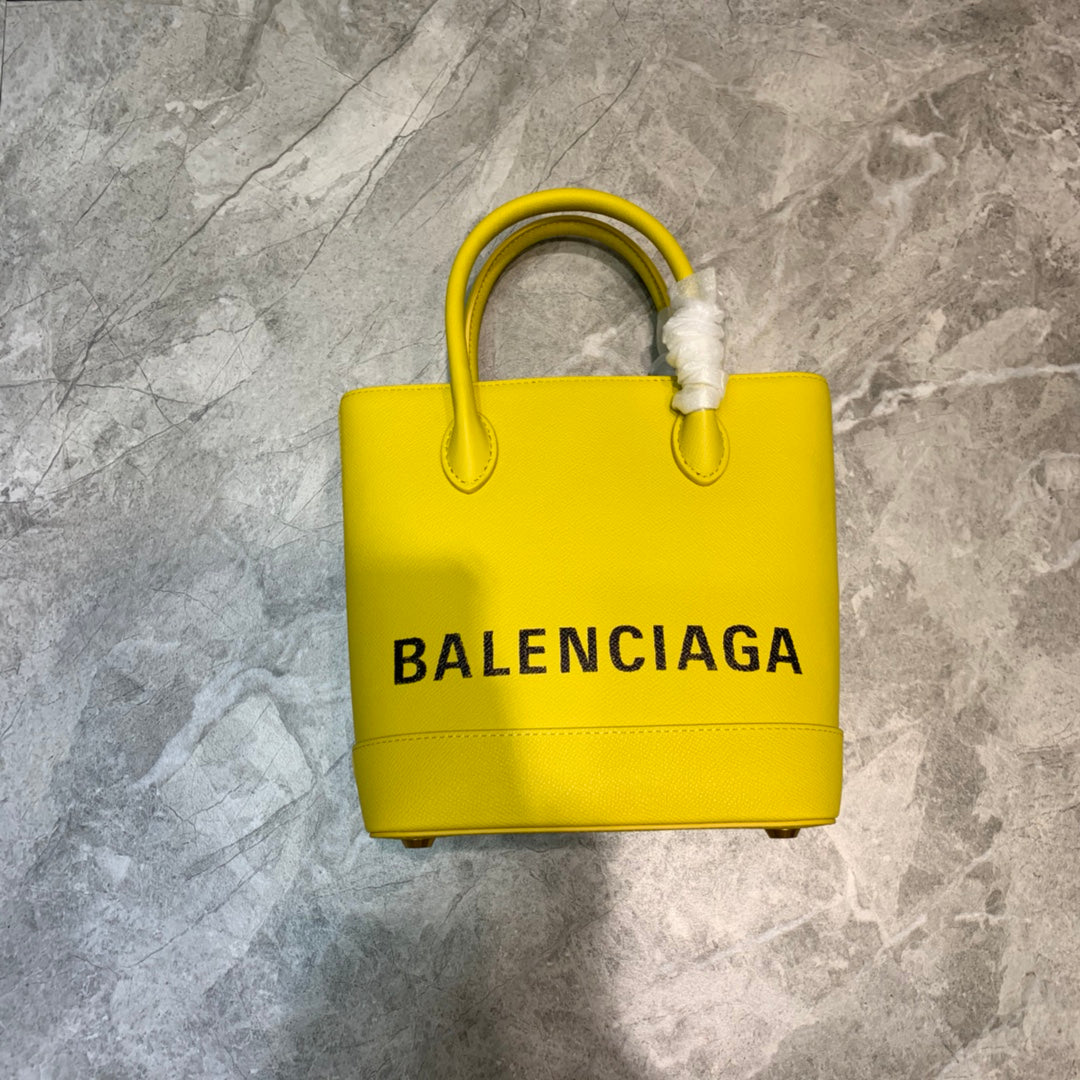 Top Quality Ville XXS Tote Bag In Yellow, For Women,  Bags 8.3in/21cm