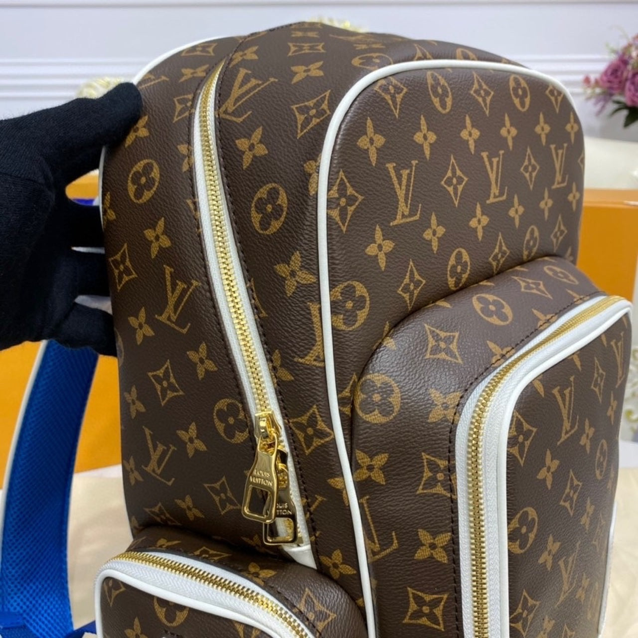 Top Quality x NBA New Backpack Monogram Canvas By Virgil Abloh For Men, Bags 15.7in/40cm Top Quality M45581