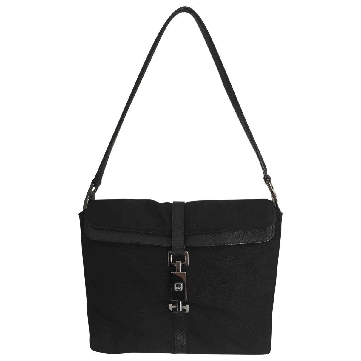 Gucci jackie    black cloth handbag