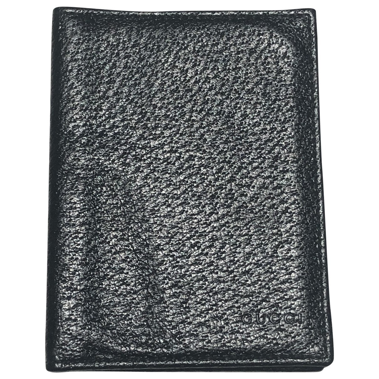 Gucci black leather case