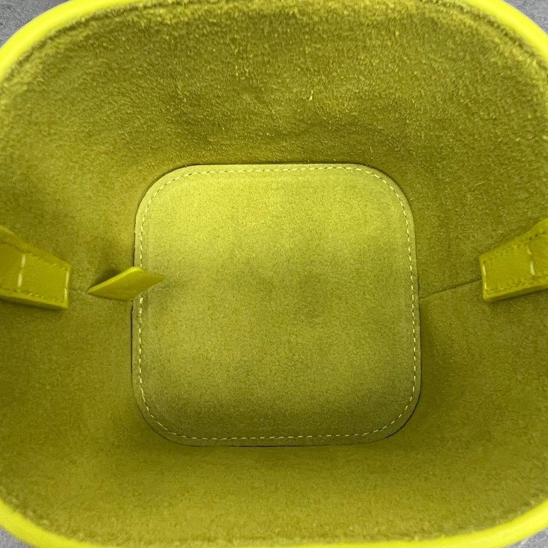 Top Quality Small Box Cuir Triomphe Yellow For Women 4in/11cmÂ 
