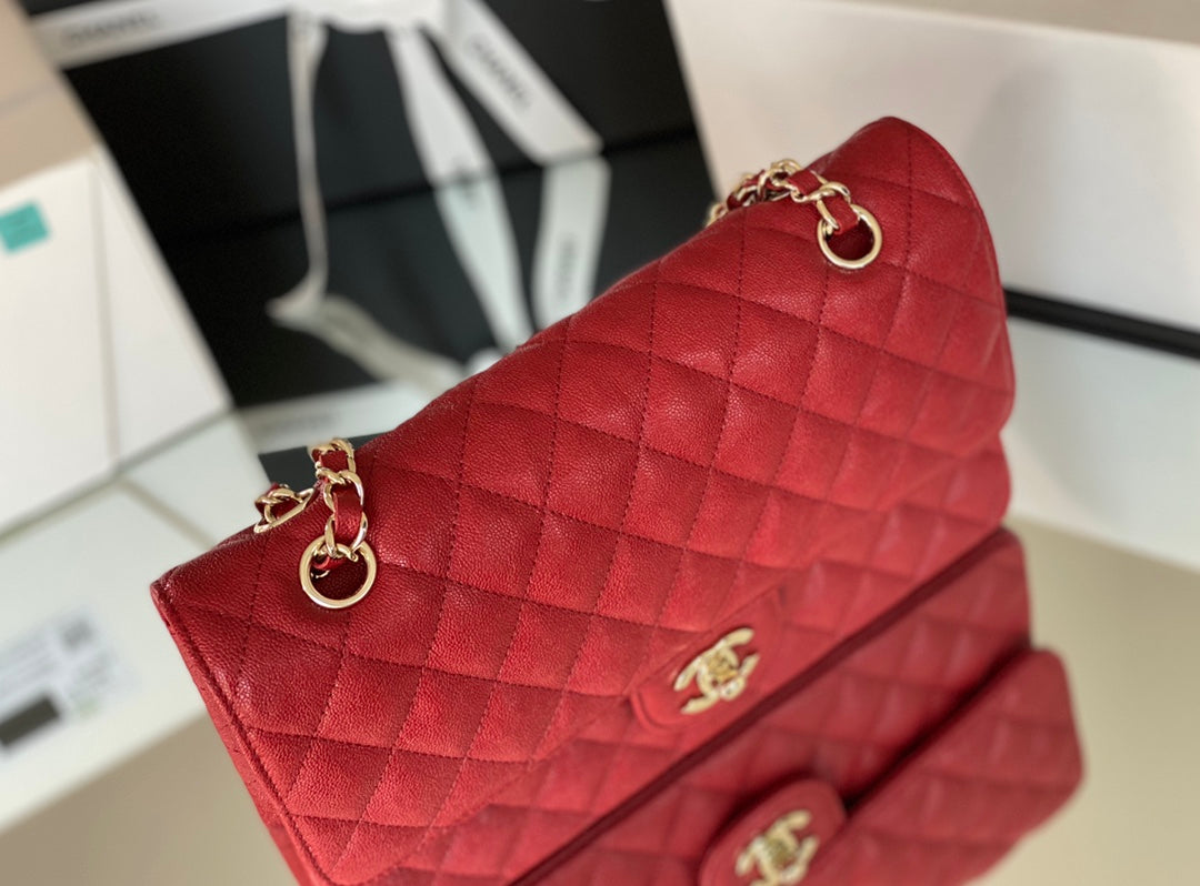 CHL Classic Handbag 26cm Red For Women A01112