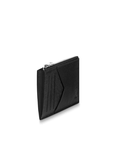 Louis Vuitton Coin Card Holder Taiga Leather