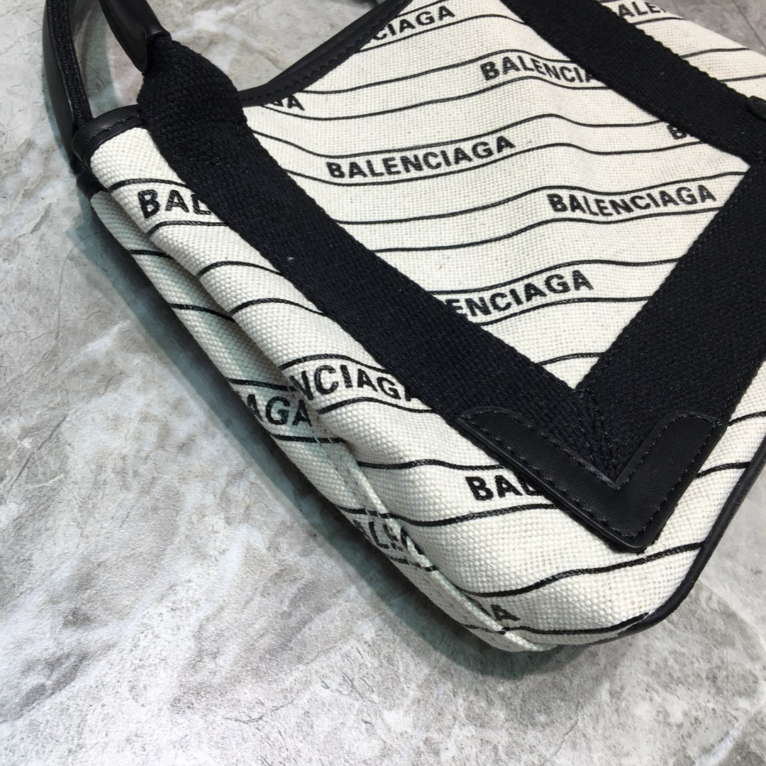 Top Quality Navy XS Tote Bag In White, For Women,  Bags 12.6in/32cm
