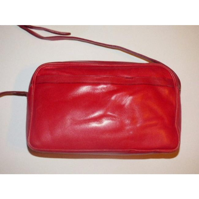 Gucci   Red Leather Cross Body Bag