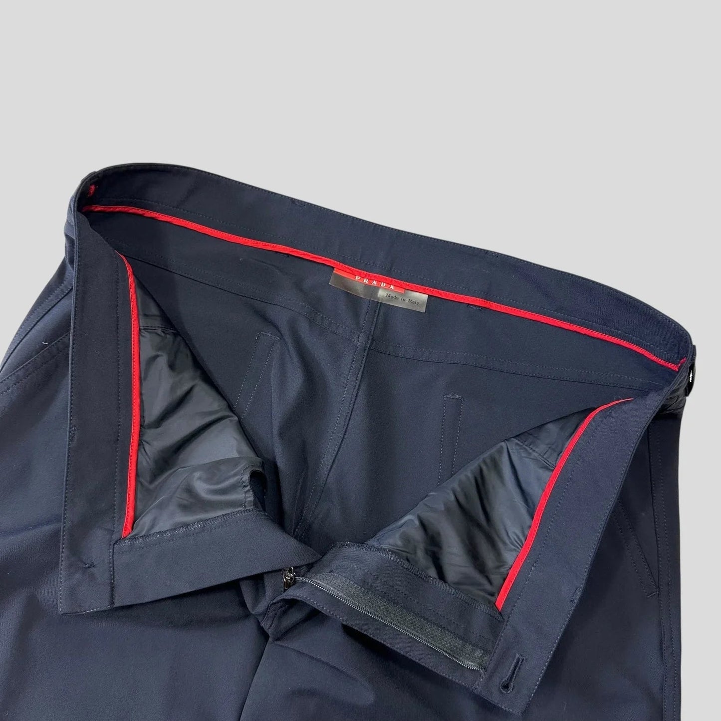 Prada Sport 00’s Nylon Baggy Navy Tro rs - IT56