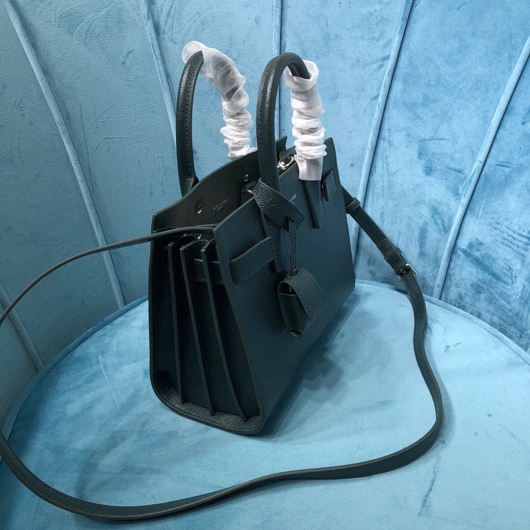 YSSL Sac De Jour Nano Bag Black For Women 8in/22cm YSL 39203502G9W1000