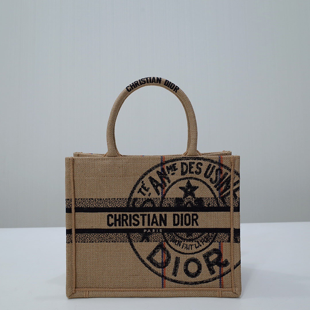 Top Quality Small Book Tote Brown, For Women, Womens Handbags 26.5cm/10.5in CD M1265ZRUW_M918