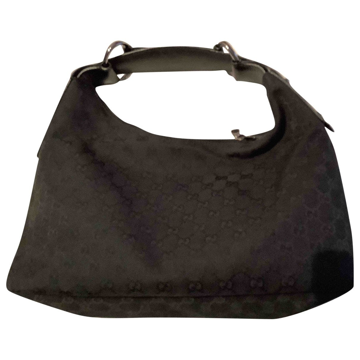 Gucci black cloth handbag