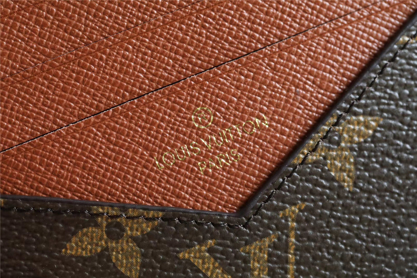 Top Quality ID Card Holder Monogram Canvas Brown For Men, Wallet 13cm Top Quality N60378