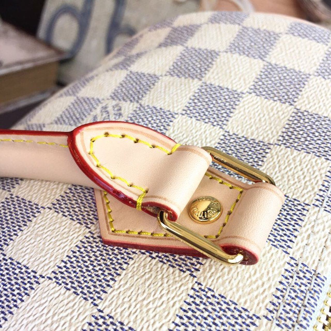 Top Quality Speedy 30 Damier Azur Canvas For Women, WoHandbags 11.8in/30cm Top Quality N41370