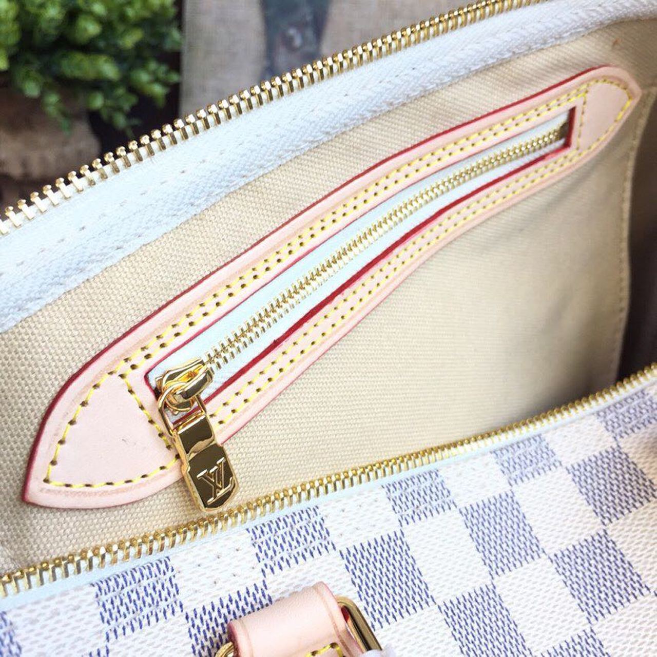 Top Quality Speedy 30 Damier Azur Canvas For Women, WoHandbags 11.8in/30cm Top Quality N41370
