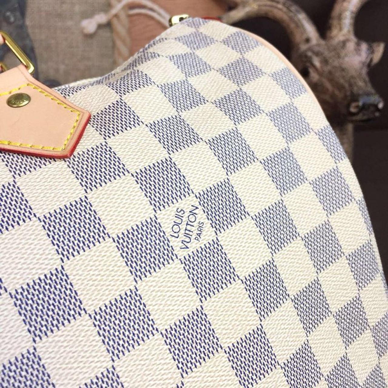 Top Quality Speedy 35 Damier Azur Canvas For Women, Womens Handbags 13.8in/35cm Top Quality N41369