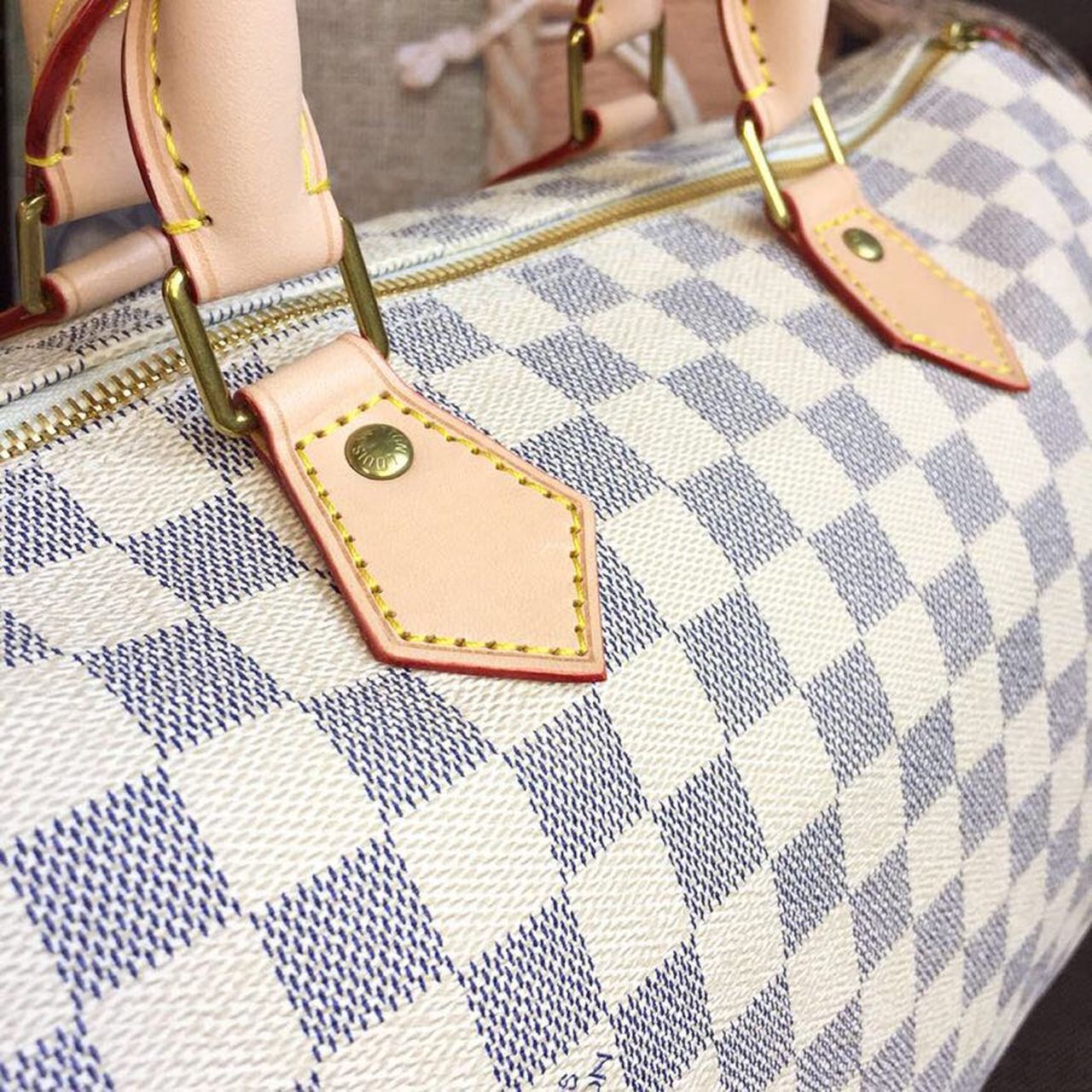 Top Quality Speedy 35 Damier Azur Canvas For Women, Womens Handbags 13.8in/35cm Top Quality N41369