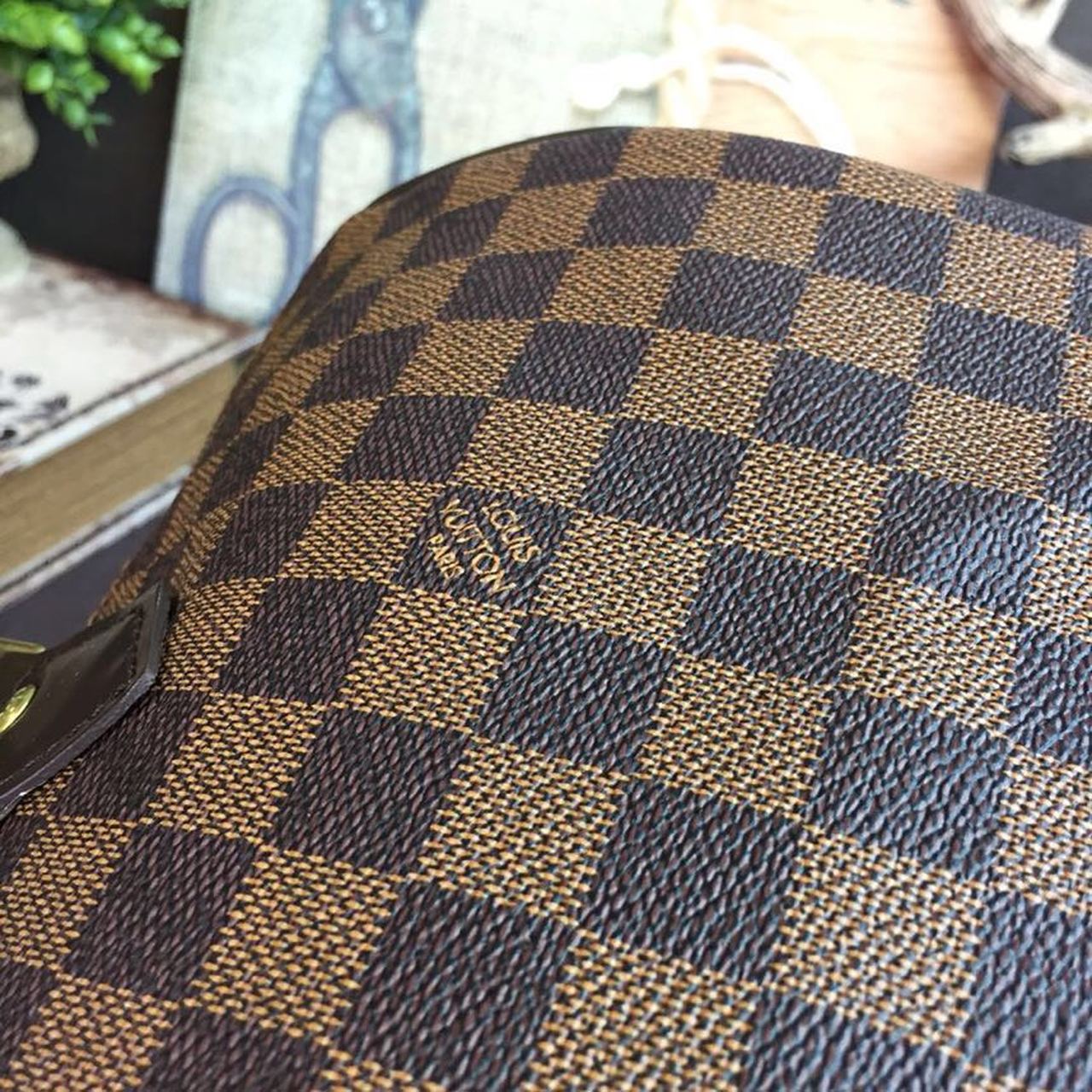 Top Quality Speedy 35 Damier Ebene Canvas For Women,  Travel Bags 13.8in/35cm Top Quality N41363