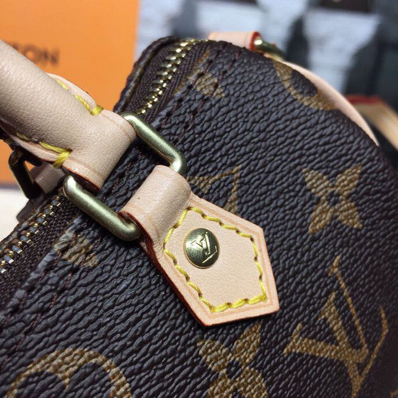 Top Quality Nano Speedy Monogram Canvas For Women,  Shoulder And Crossbody Bags 6.3in/16cm Top Quality M61252