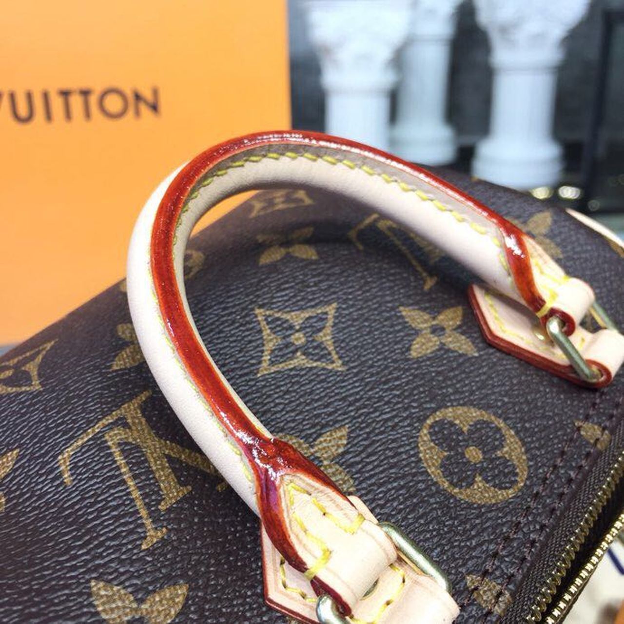 Top Quality Nano Speedy Monogram Canvas For Women,  Shoulder And Crossbody Bags 6.3in/16cm Top Quality M61252