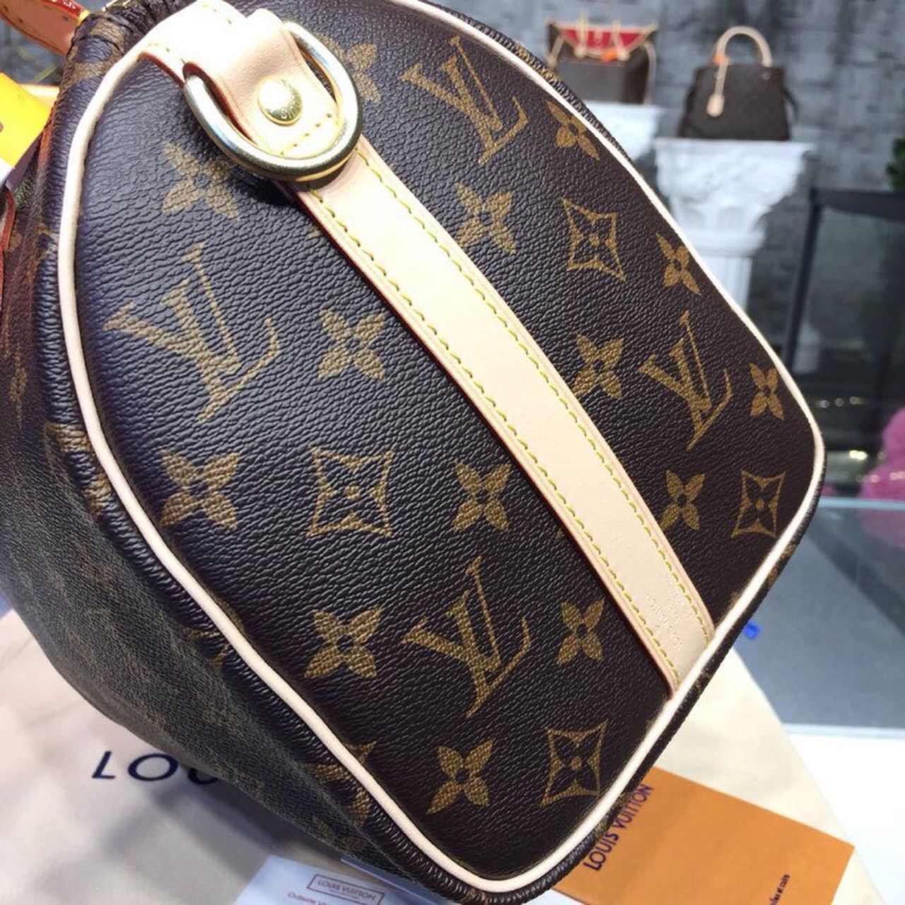 Top Quality Speedy 25 Monogram Canvas For Women, Womens Handbags 9.8in/25cm Top Quality M41109