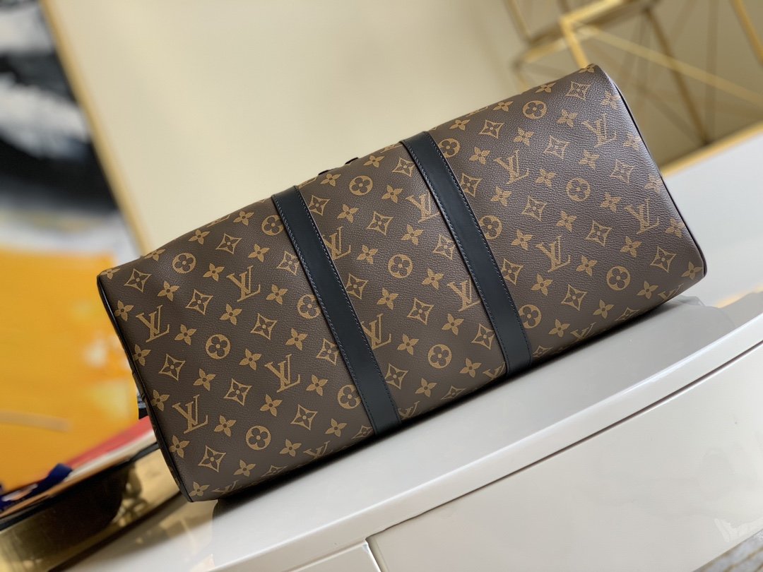 Top Quality Keepall Bandouliere 45 Monogram Canvas For Men, Mens Bags, Travel Bags 17.7in/45cm Top Quality