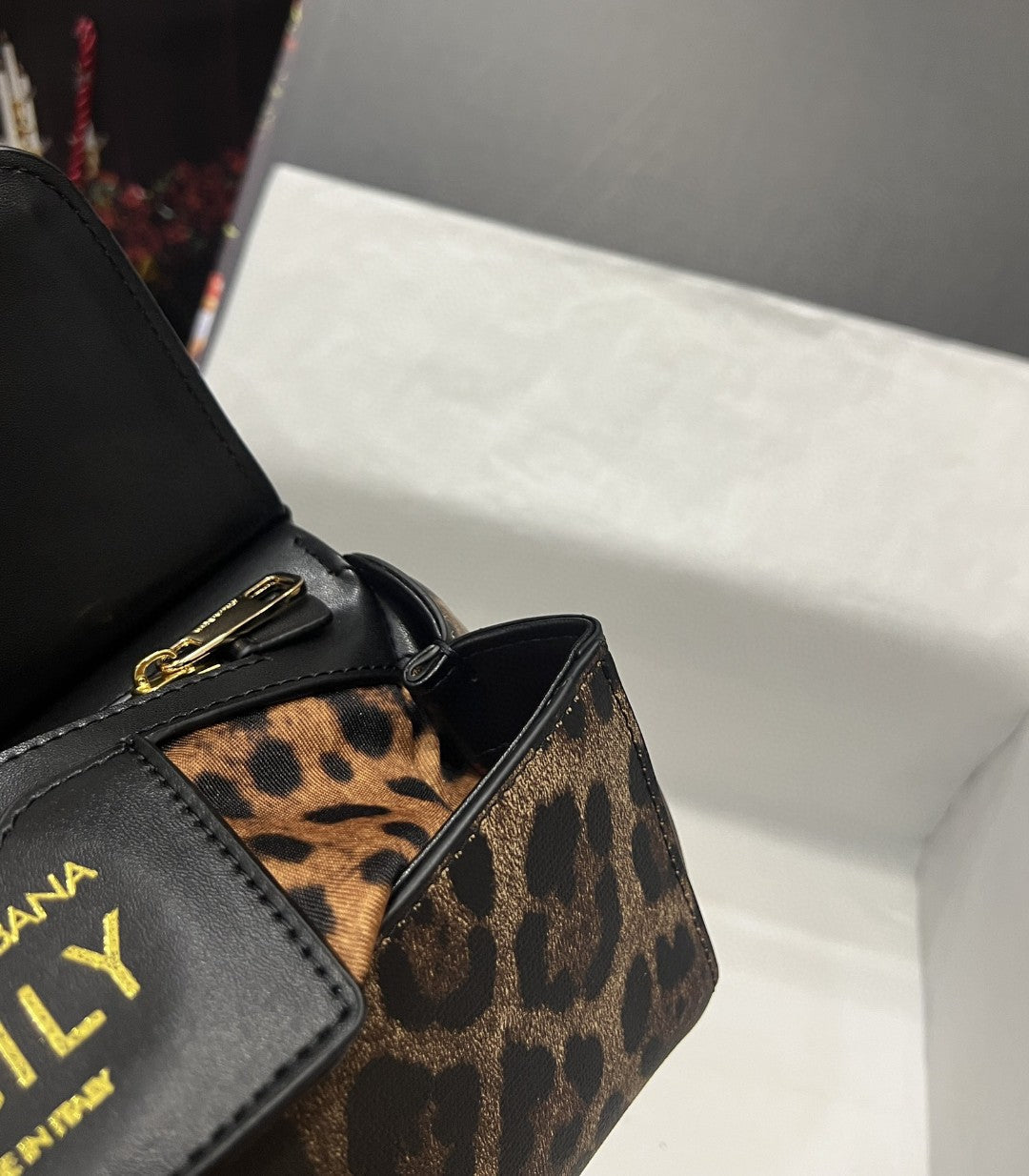 Top Quality Sicily Bag In Leopard-Print Pony Hair Multicolour For Women 7.9in/20cm Top Quality