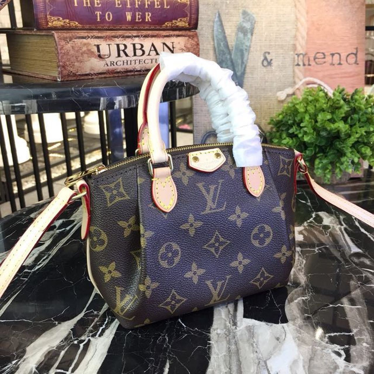 Top Quality Nano Turenne Monogram Canvas For Women, Womens Handbags, Shoulder And Crossbody Bags 6.7in/17cm Top Quality M61253