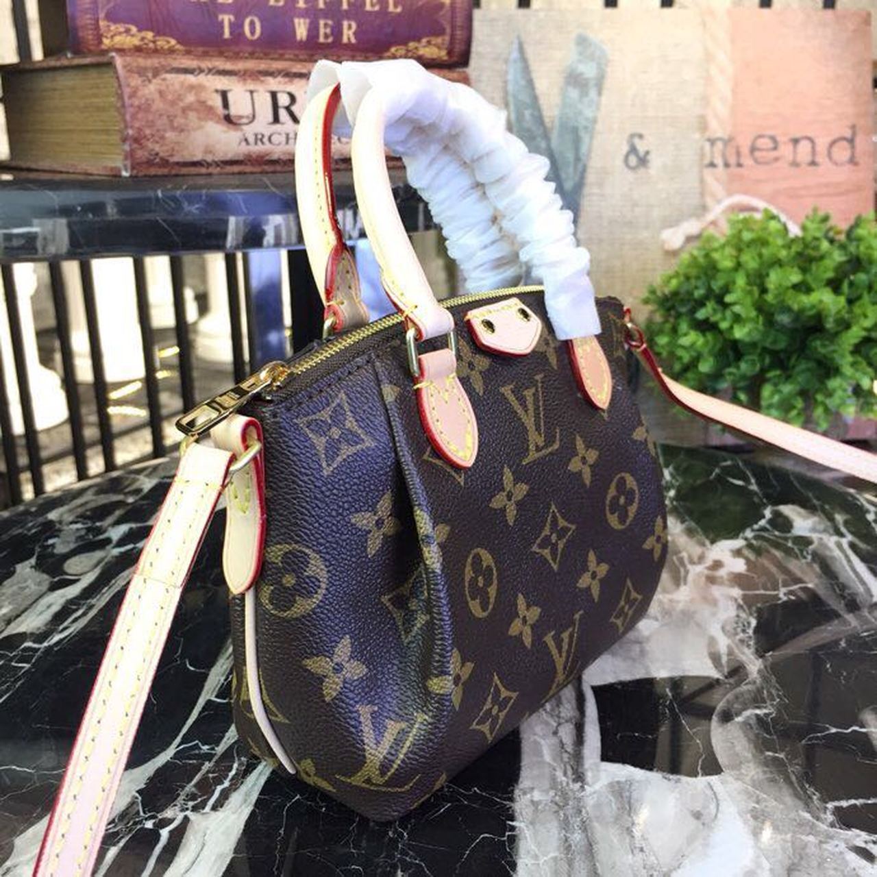 Top Quality Nano Turenne Monogram Canvas For Women, Womens Handbags, Shoulder And Crossbody Bags 6.7in/17cm Top Quality M61253