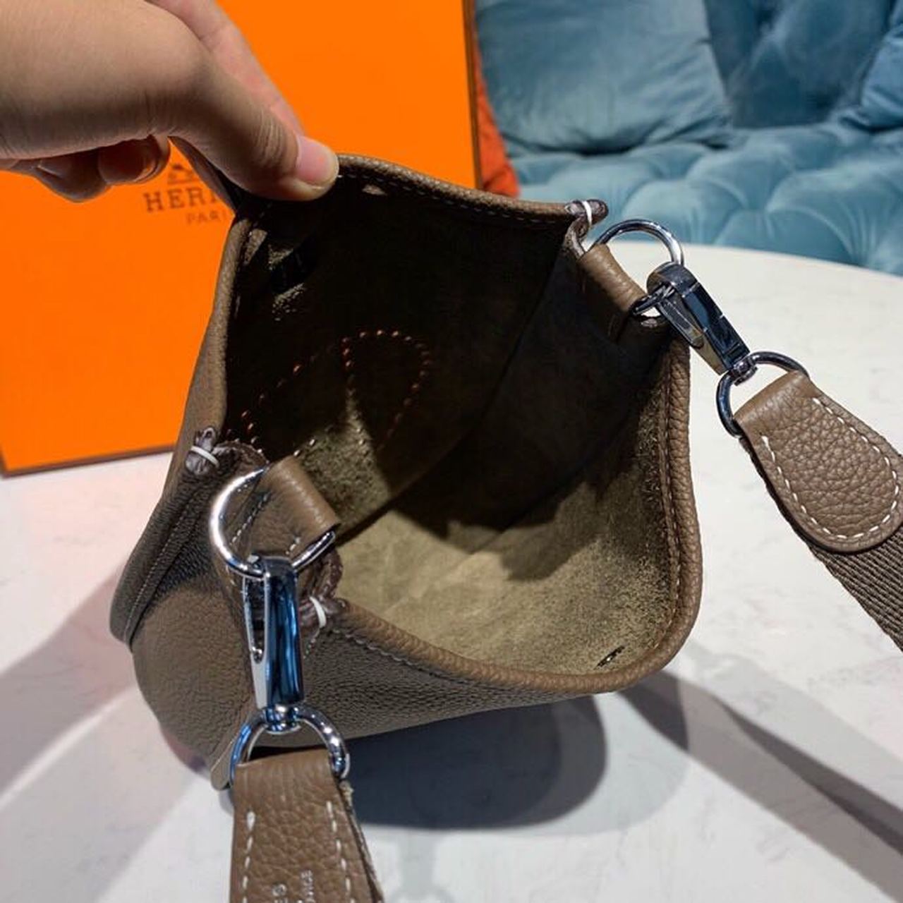 Top Quality Mini Evelyne Grey For Women 7.8in/20cm