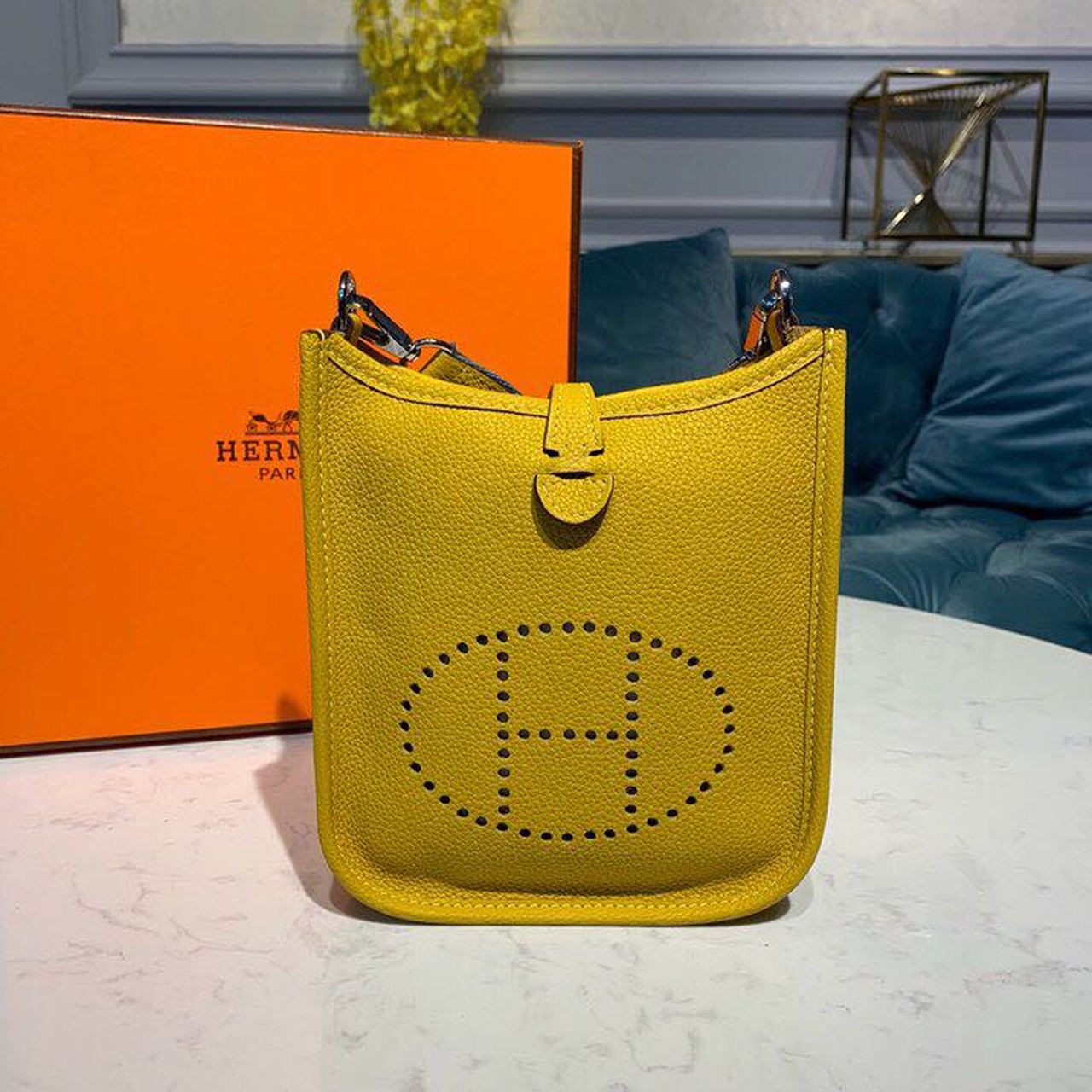 Top Quality Mini Evelyne Yellow For Women 7.8in/20cm