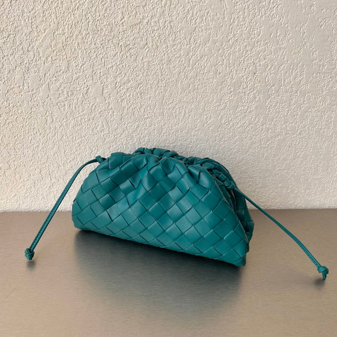 Top Quality Mini Pouch Blue, For Women, Bags 8.6in/22cm