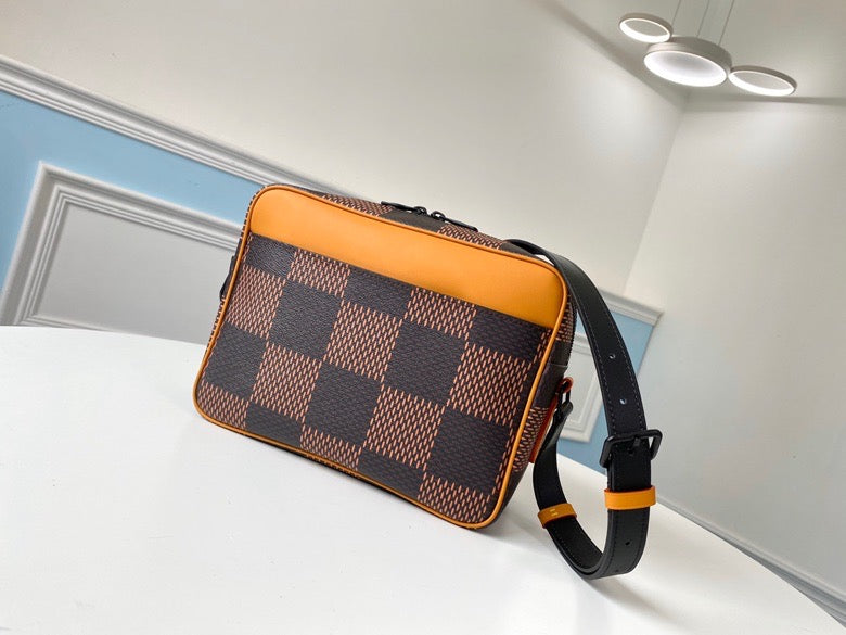 Top Quality Messenger Nil Damier Ebene Canvas And Monogram Canvas For Men, Bags 10.6in/27cm Top Quality N40359
