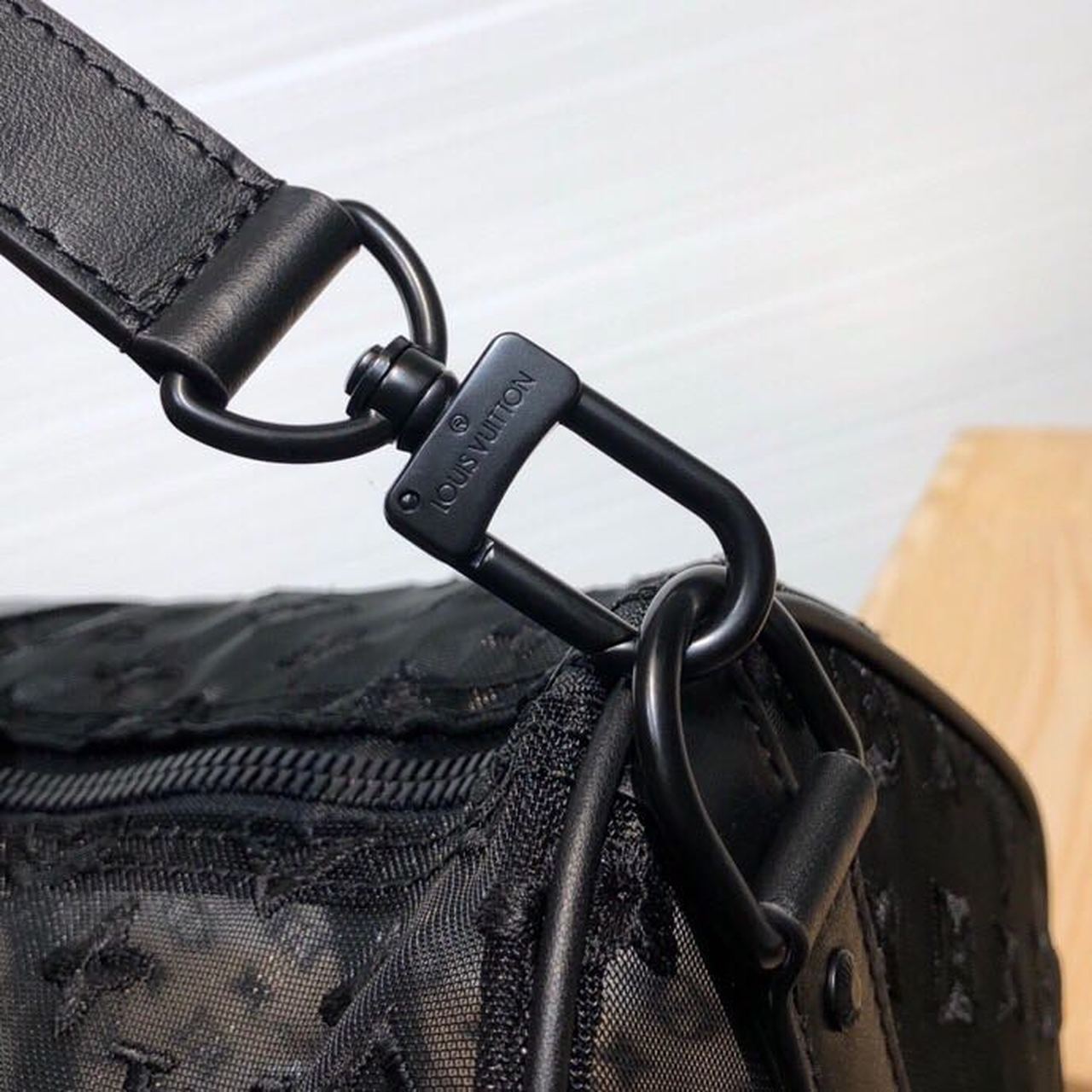 Top Quality Keepall Bandouliere 50 Monogram Black By Virgil Abloh For Women, WoBags, Shoulder And Crossbody Bags 19.7in/50cm Top Quality M53971