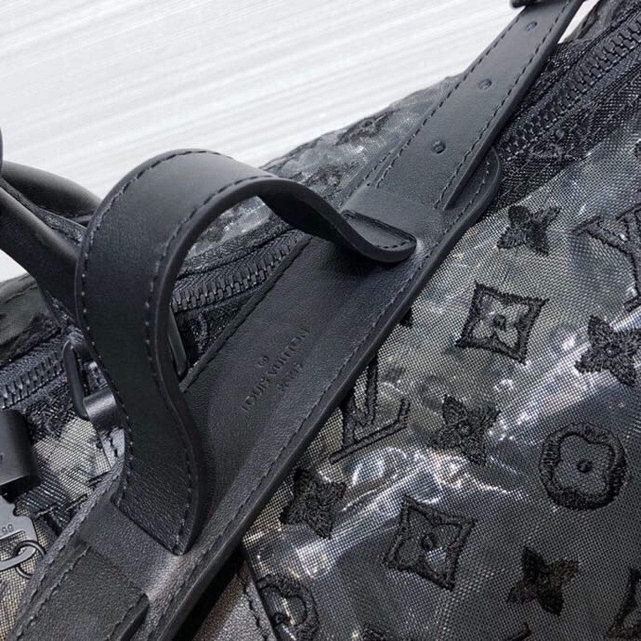 Top Quality Keepall Bandouliere 50 Monogram Black By Virgil Abloh For Women, WoBags, Shoulder And Crossbody Bags 19.7in/50cm Top Quality M53971
