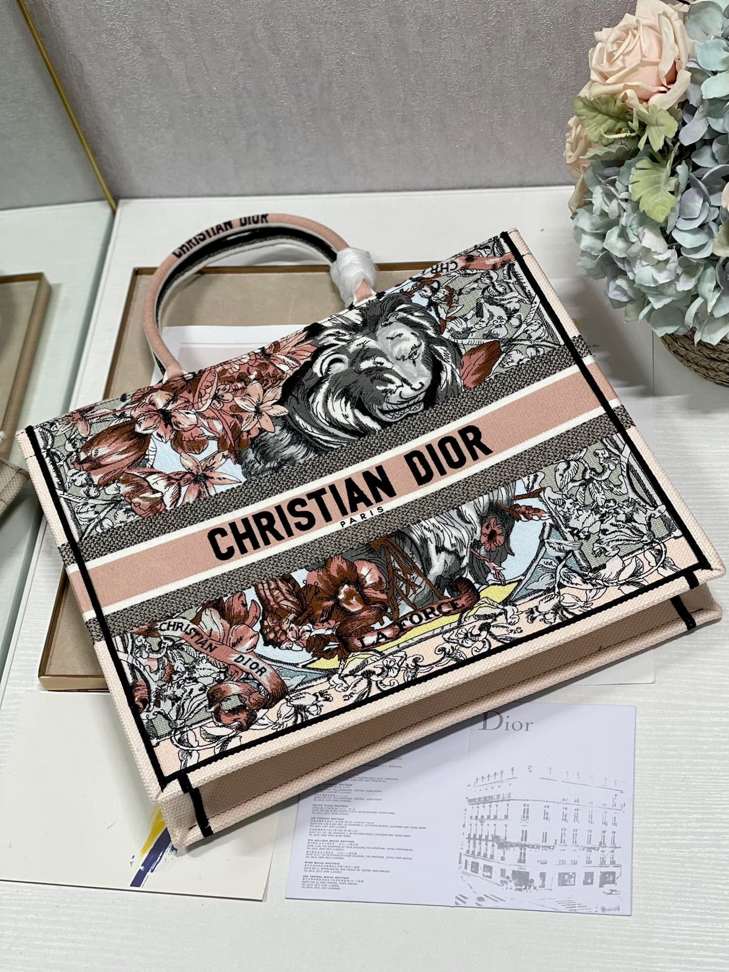 Top Quality Large Book Tote Multicolor, For Women, Womens Handbags 16.5in/42cm CD M1286ZFOR_M884