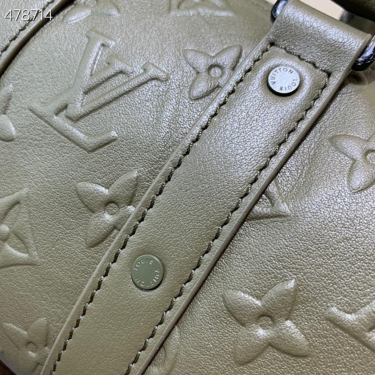 Top Quality Keepall XS Monogram Seal Khaki For Men, Bags 8.3in/21cm Top Quality M57961