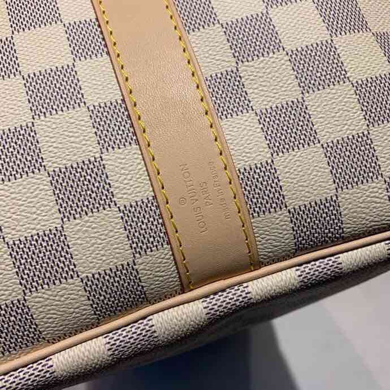 Top Quality Keepall Bandouliere 55 Damier Azur Canvas For Women,  Travel Bags 21.7in/55cm Top Quality N41429