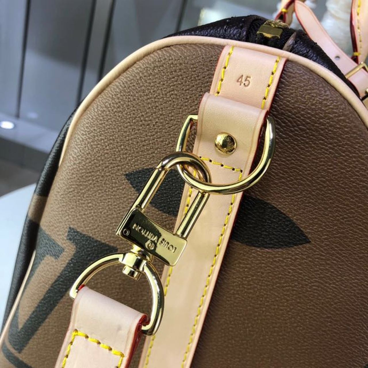 Top Quality Keepall Bandouliere 50 Monogram and Monogram Reverse Canvas For Women, Womens Handbags, Travel Bags 19.7in/50cm Top Quality M44739