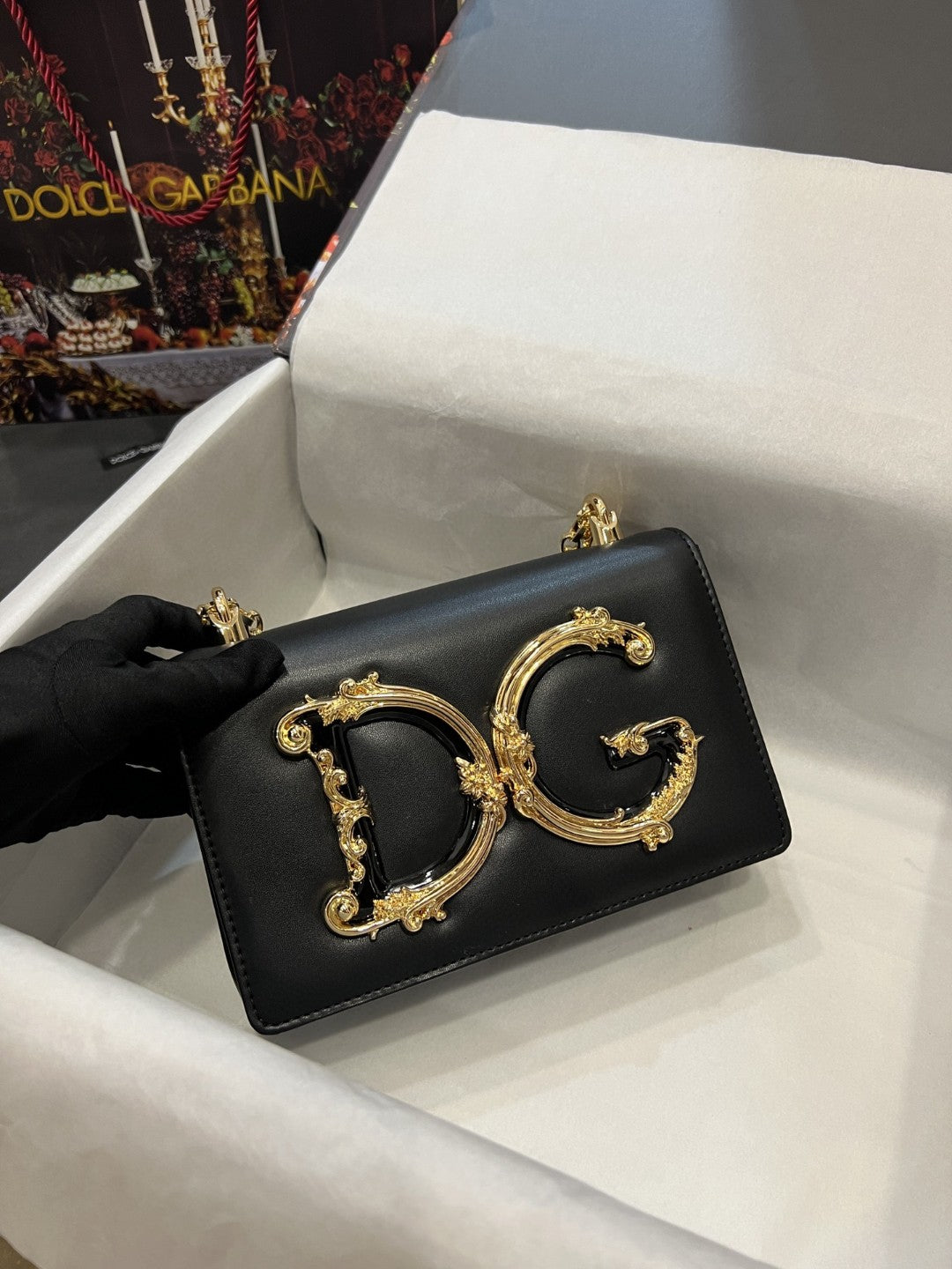 Top Quality Nappa Top Quality Girls Shoulder Bag Black For Women 8.3in/21cm Top Quality  Top Quality6498AZ80180999