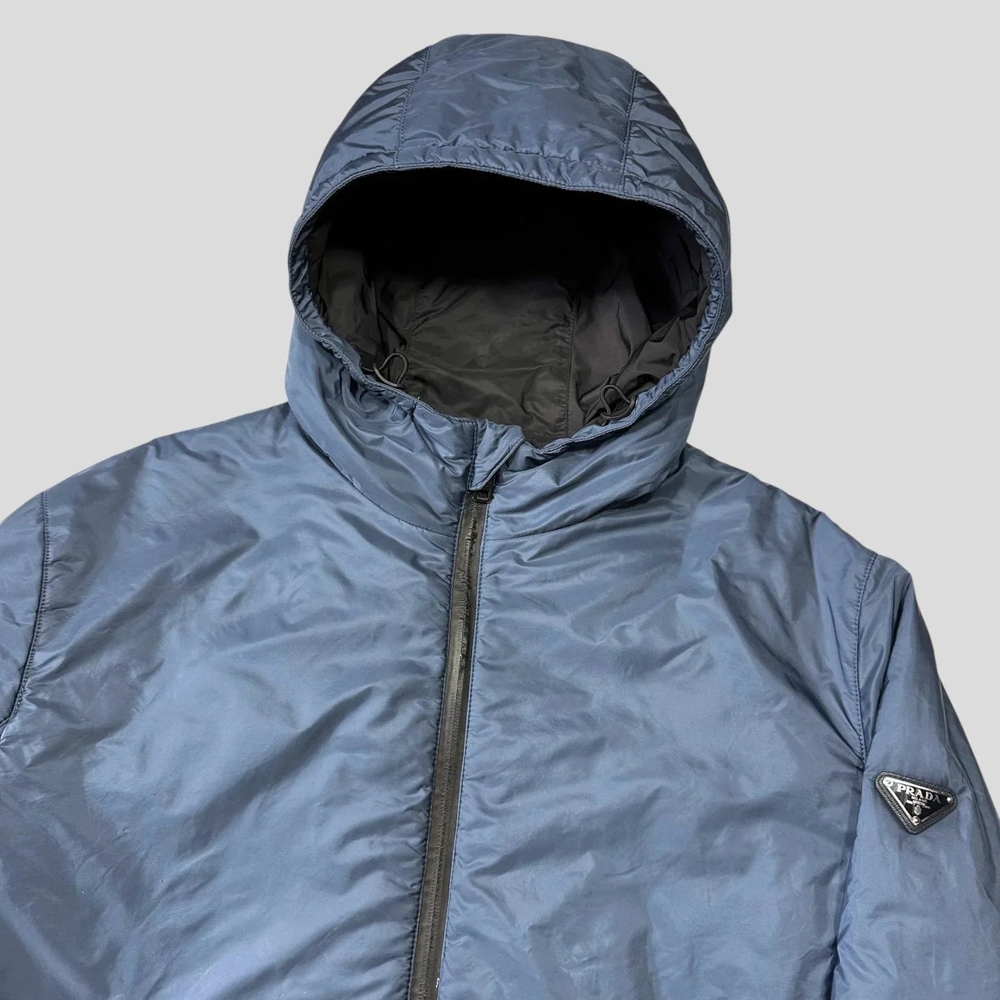 Prada Milano 2018 Laminated Nylon Padded Jacket - IT56 (XL)