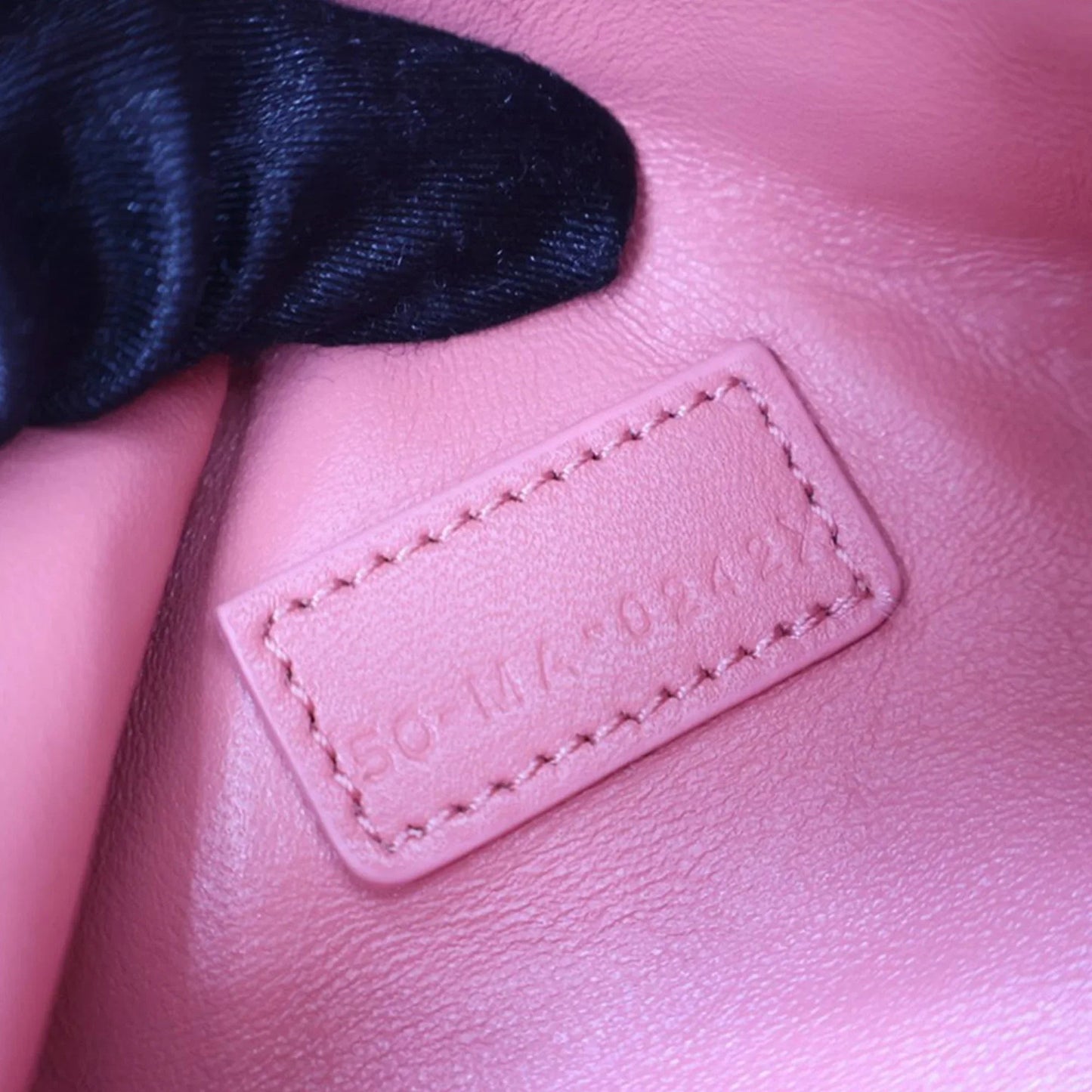 Pink Dior Small Calfskin Macrocannage Diortravel Nomad Pouch Handbag