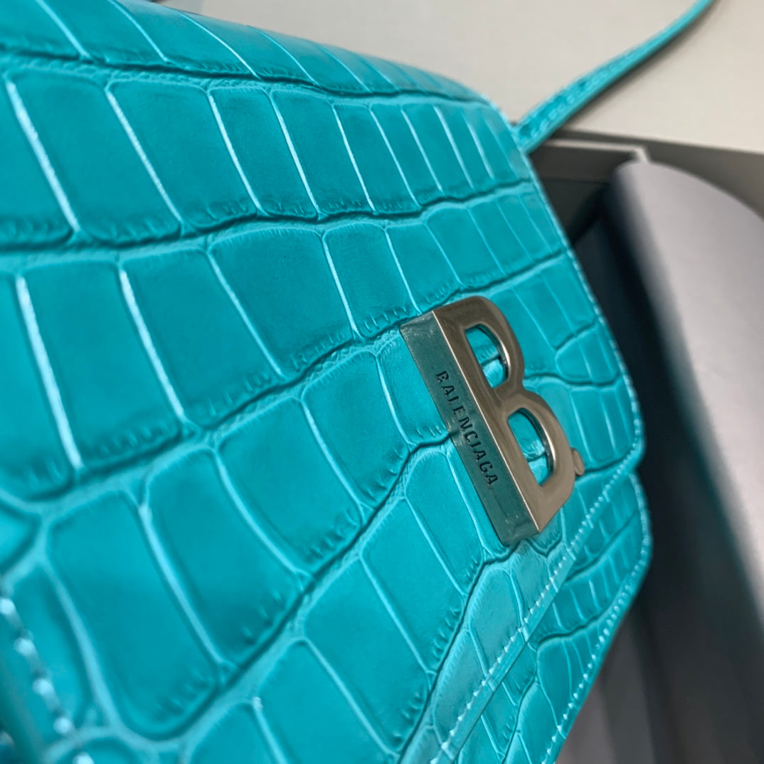 Top Quality Bolso Bandolera B In Blue, For Women,  Bags 7in/18cm