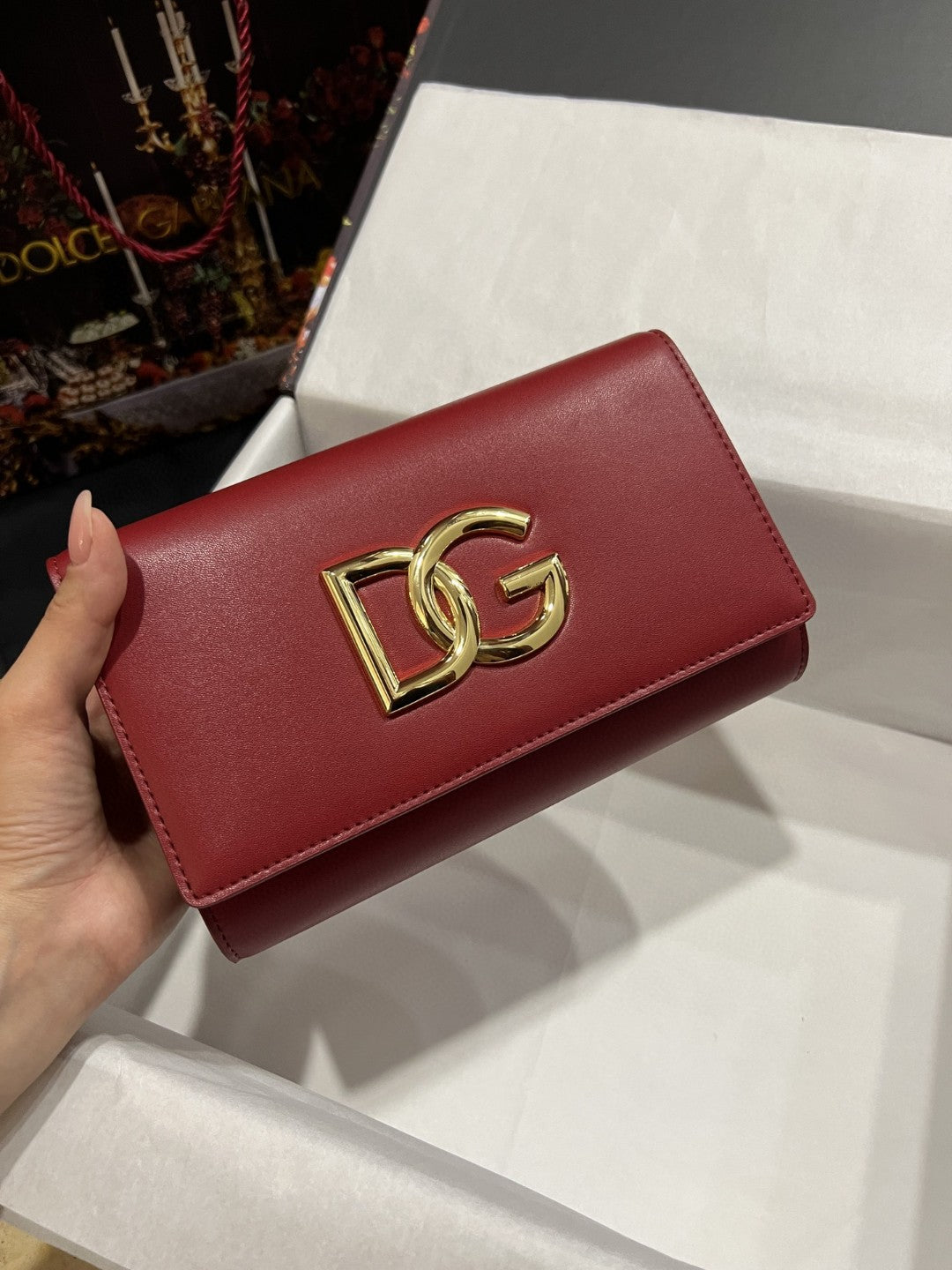 Top Quality 3.5 Clutch Burgundy For Women 8.3in/21cm Top QualityÂ 