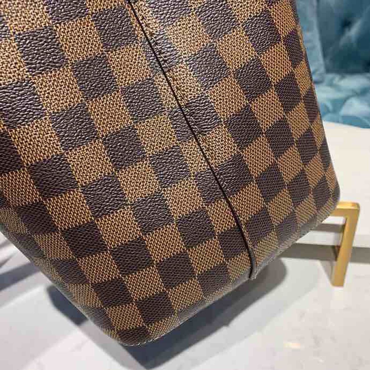 Top Quality Neo Noe BB Bucket Bag 26cm Damier Ebene Canvas Spring/Summer Collection N40214, Cherry Berry