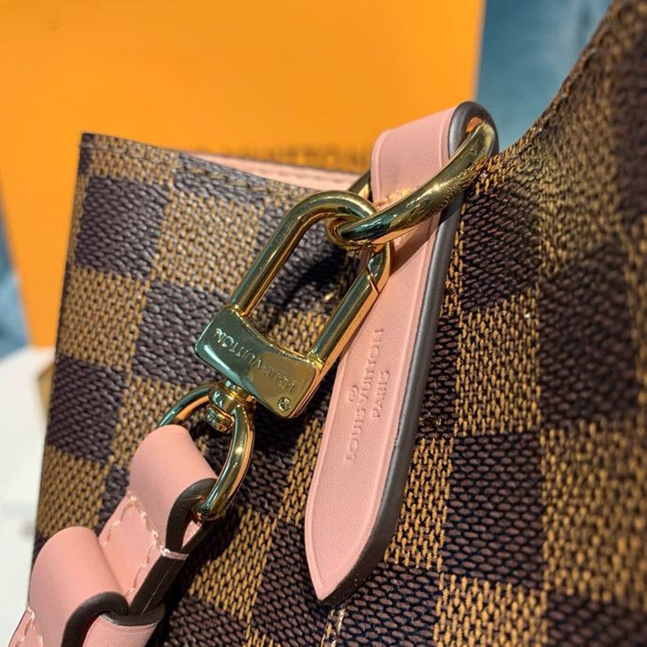 Top Quality Neo Noe BB Bucket Bag 26cm Damier Ebene Canvas Spring/Summer Collection N40198, Venus